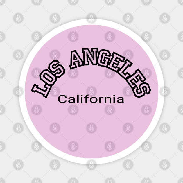 Los Angeles California Magnet by LAV77